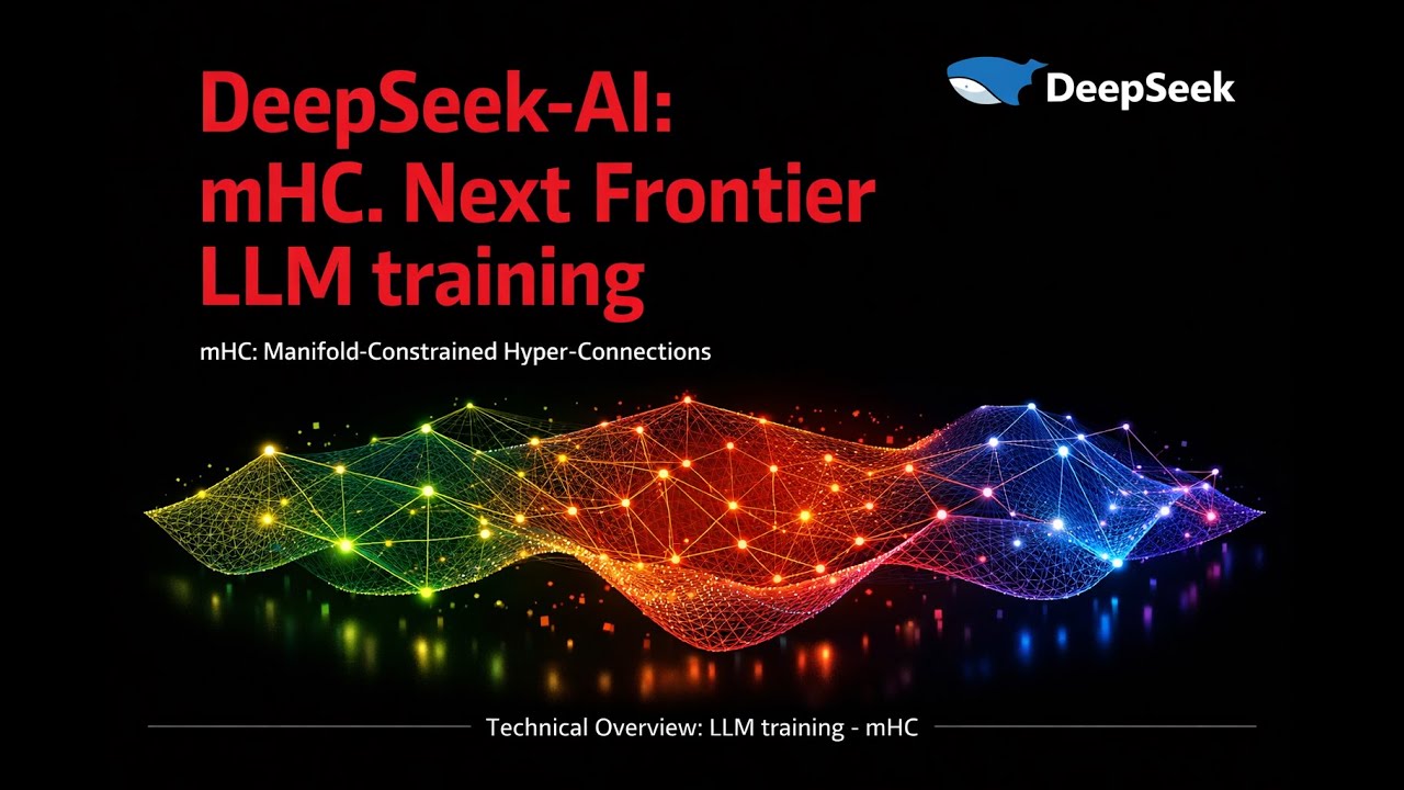 DeepSeek mHC: Использование гиперсоединений с ограничениями на многообразие для обучения LLM. Обу...