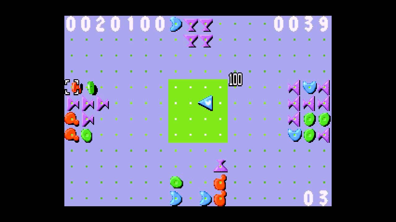 Zoop ... (Sega Genesis) 60fps Gameplay