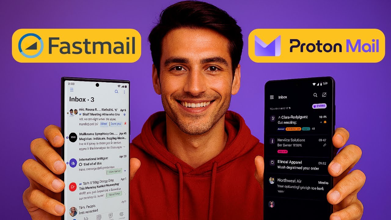 Fastmail vs ProtonMail (2025): Which One Should You Actually Use?