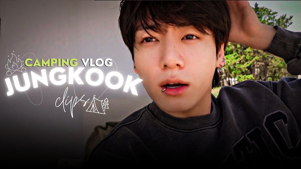 [HD] JUNGKOOK TWIXTOR CLIPS (+ae sharpen) | Camping VLOG