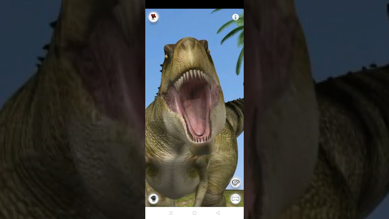 Геймплей Talking Rex The Dinosaur (2010) от Outfit7