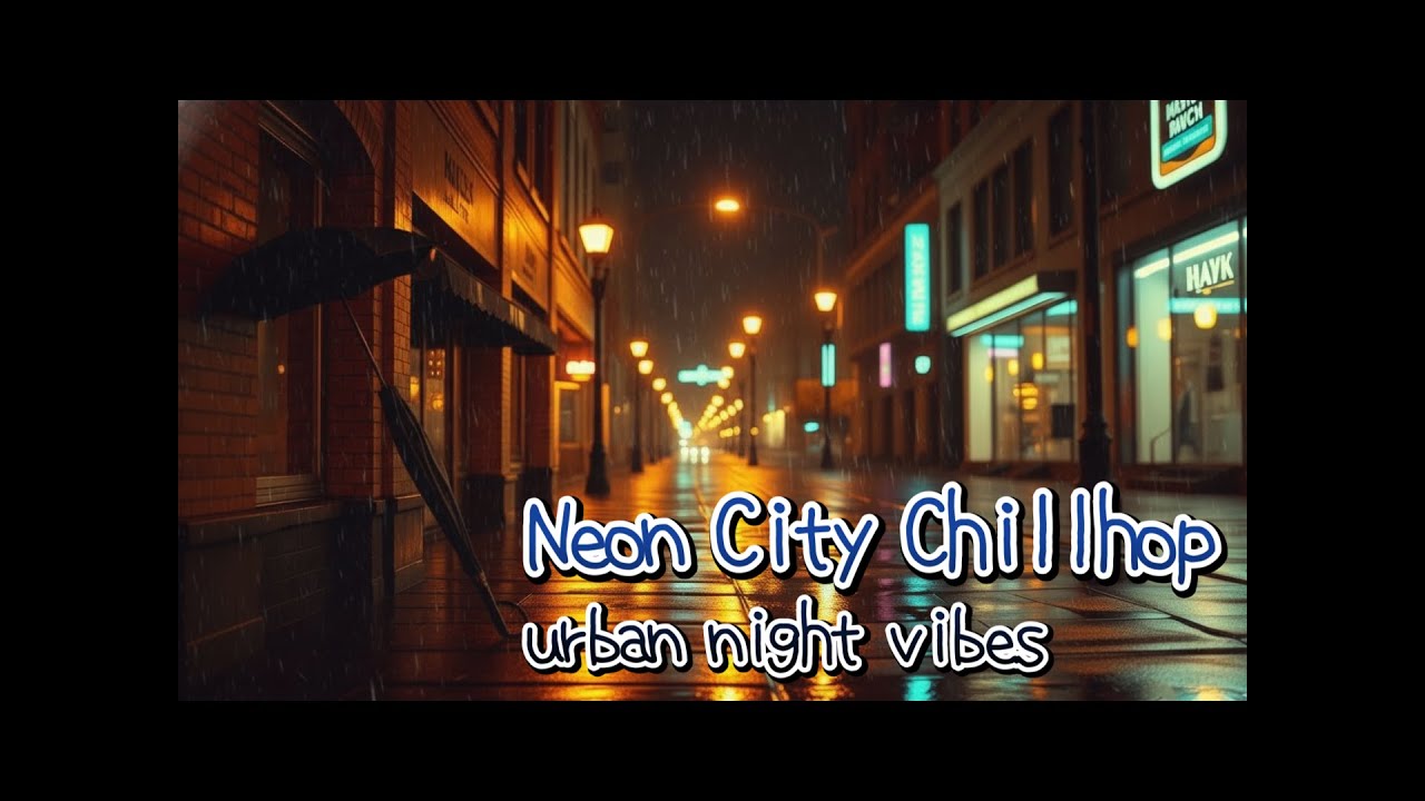 【BGM】Neon City Chillhop｜夜の都会チルBGM