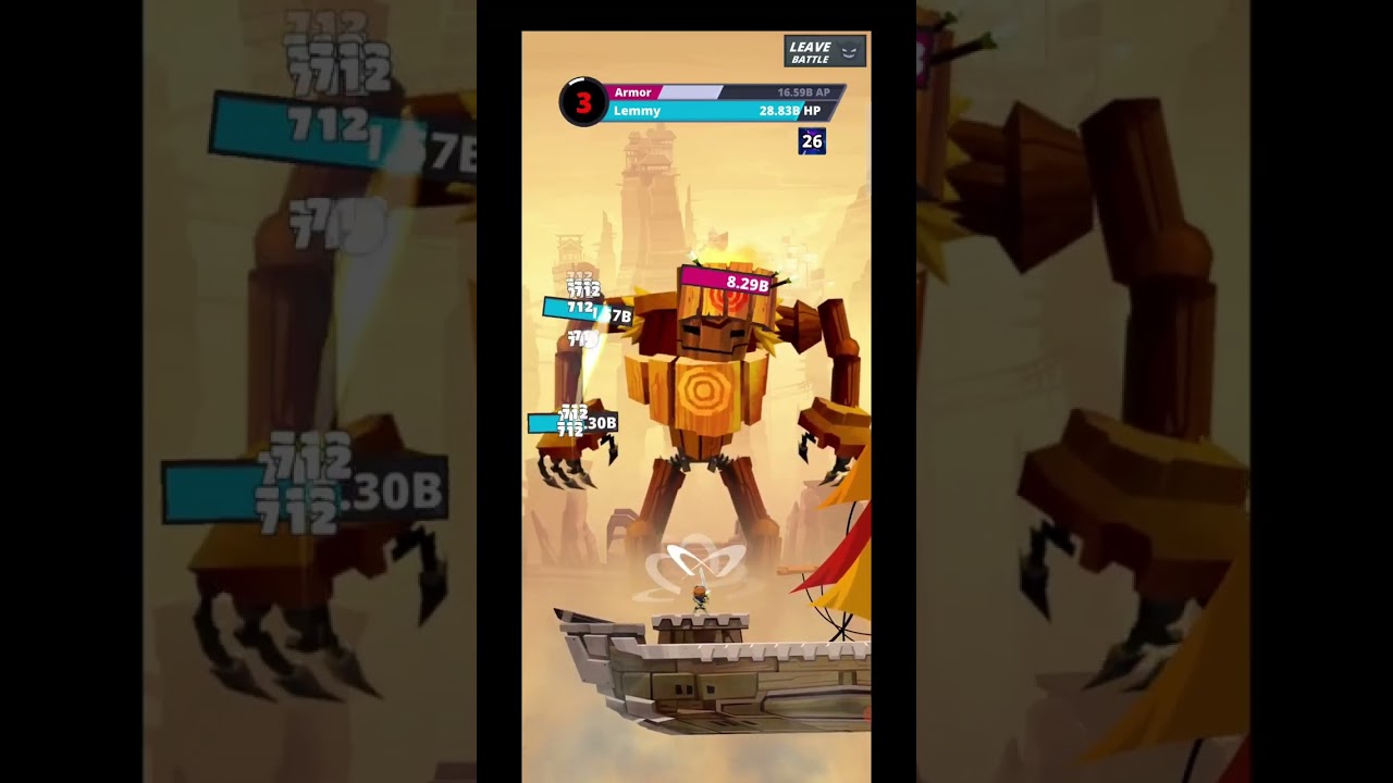 Tap Titans 2: Cosmic Haymaker Attack