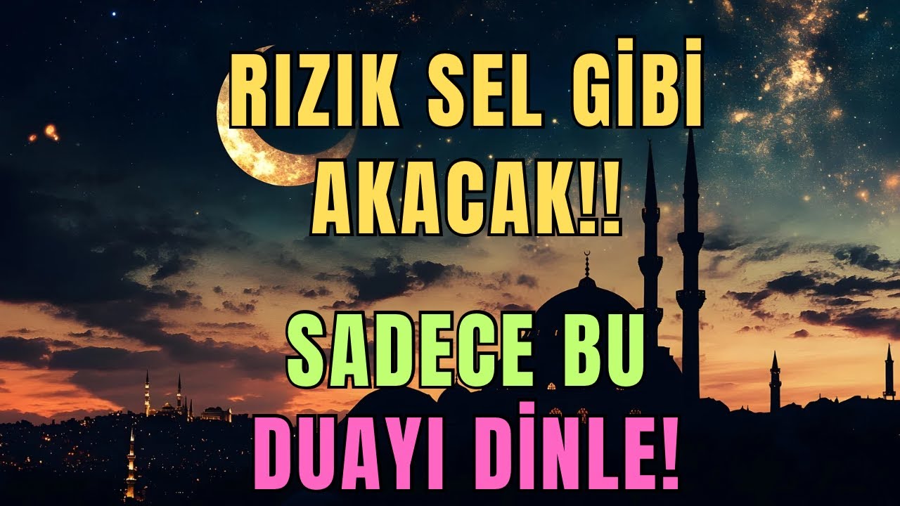 Evde Sesli Dinle – Bu Güçlü Dua Ardından Gelen Müjdelerle Ağlatıyor