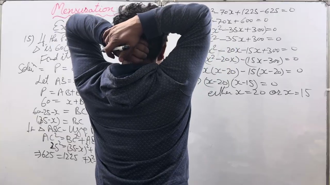#8 Mensuration with Rajeev Sir  #rajeevsir exercise15.1  #Class9 #ICSE #part8 #maths #rajeevsir 