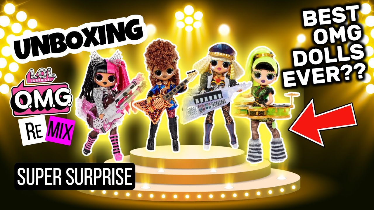 LOL Surprise OMG Remix Super Surprise Remix Series Unboxing