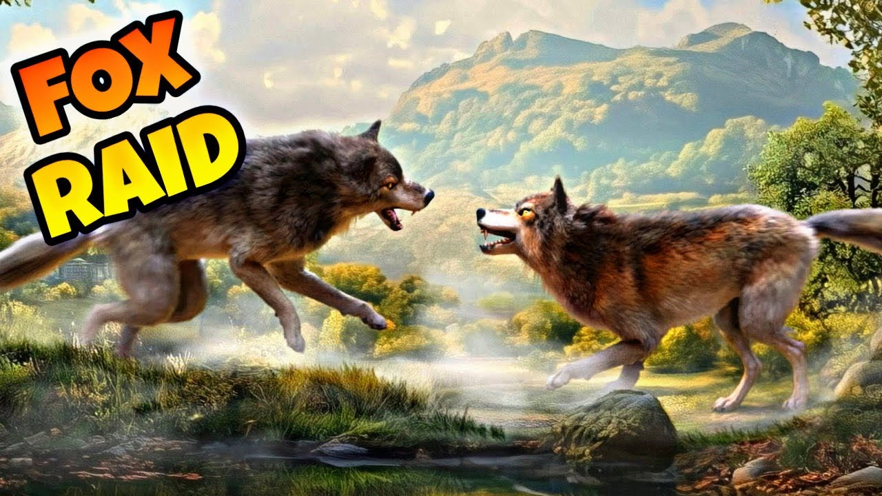 THE WOLF | FOX RAID STARTED | ADVENTURE MUST WATCH #games #gameplay #anime #attack 