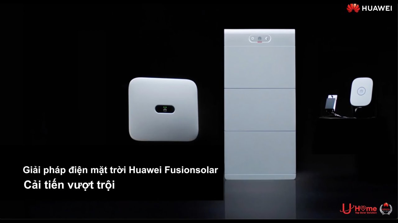 Giải ph&aacute;p điện mặt trời cho hộ gia đ&igrave;nh Huawei FusionSolar