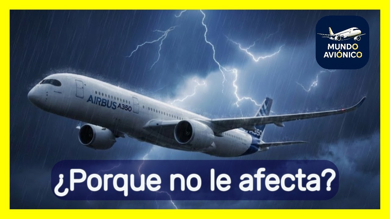 ¿Es verdad que el rayo no afecta al avión? Protecciones, Jaula de Faraday y mas!