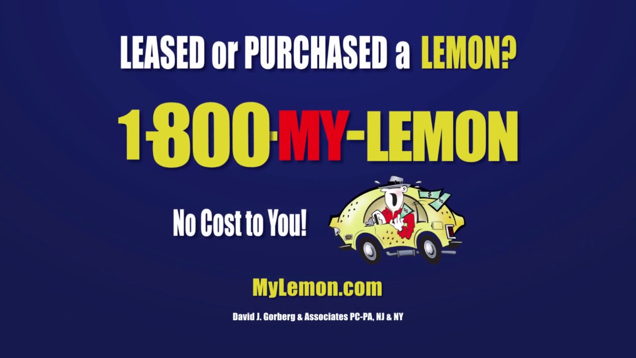 Lemon Law PA, NJ and NY - The Lemon Law Lawyers