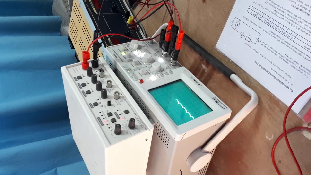 tp diode: redressement avec filtrage