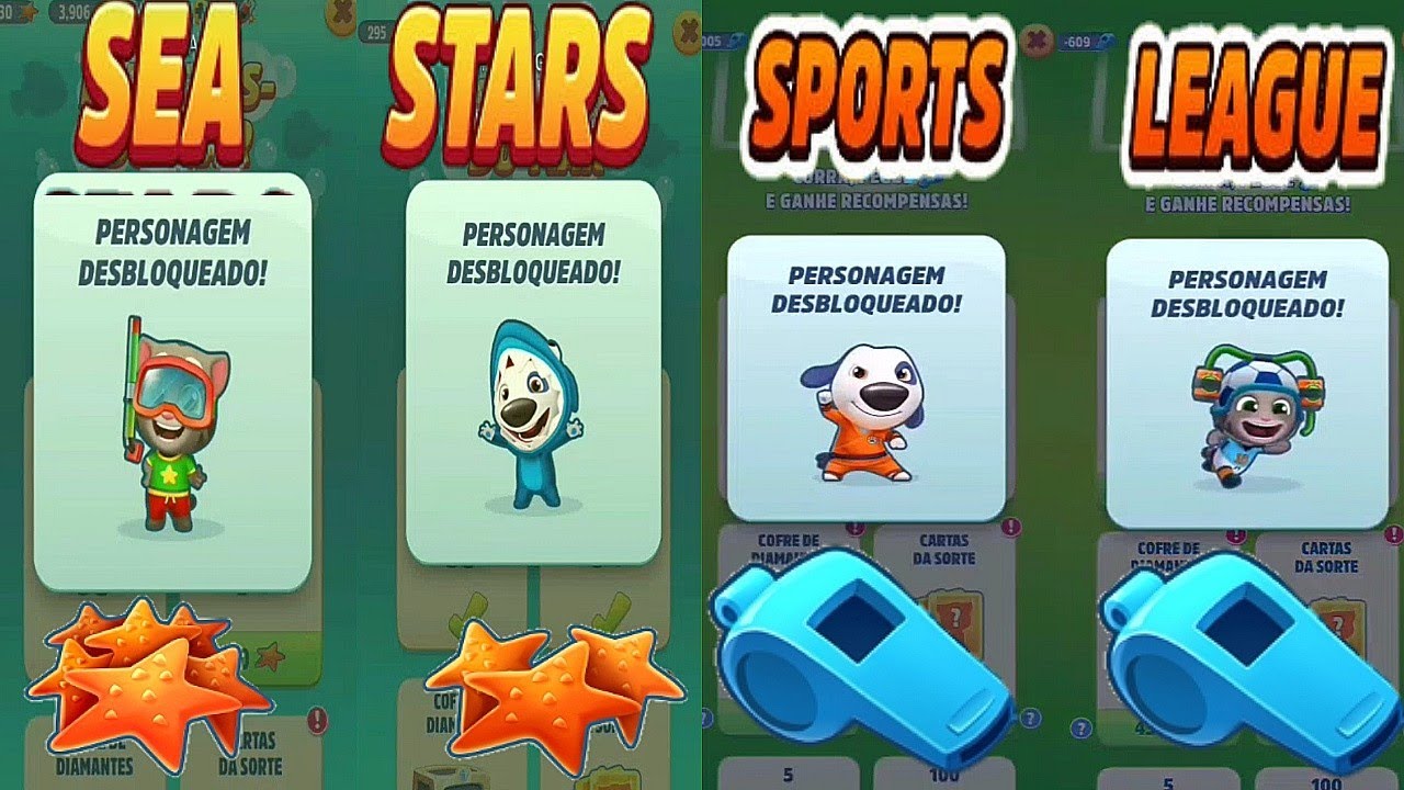 Talking Tom Gold Run Splash Tom vs Shark Hank vs Football Tom vs Kung Fu Hank vs Roy Raccoon