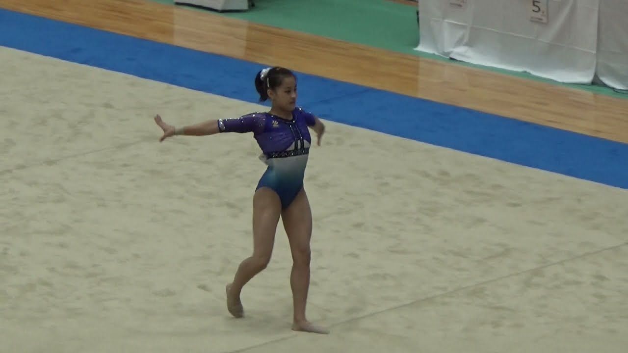 芦川うららの平均台、畠田千愛のゆか、抜群のスタイルの井関実紀　全日本シニア体操からランダムピックアップ