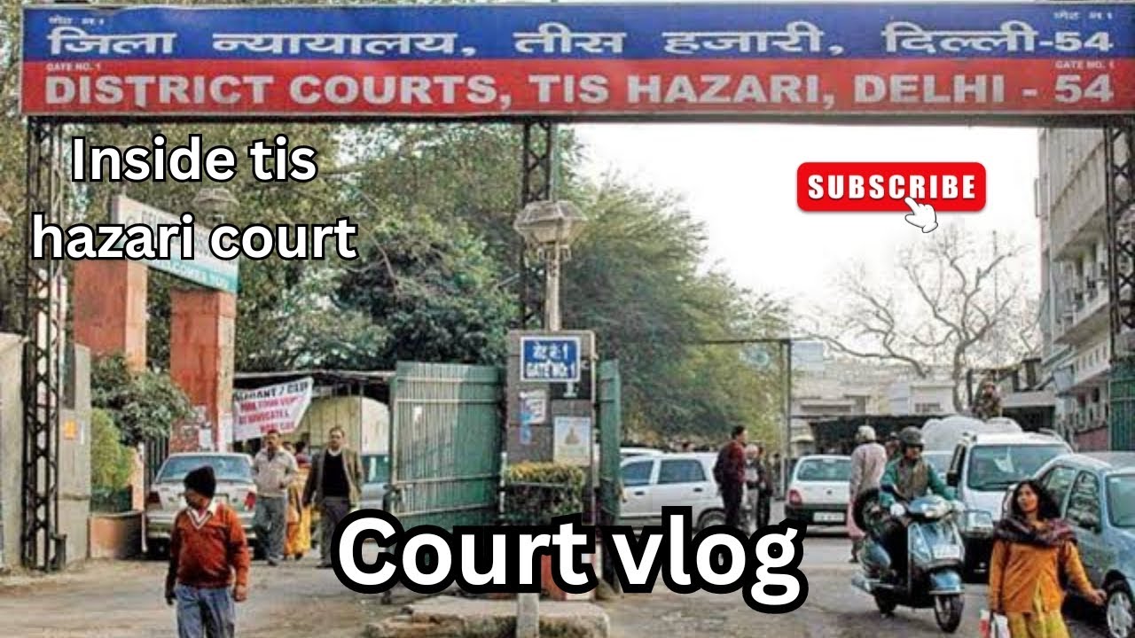 Revealing the Hidden World: Tis Hazari Court Vlog#court cam