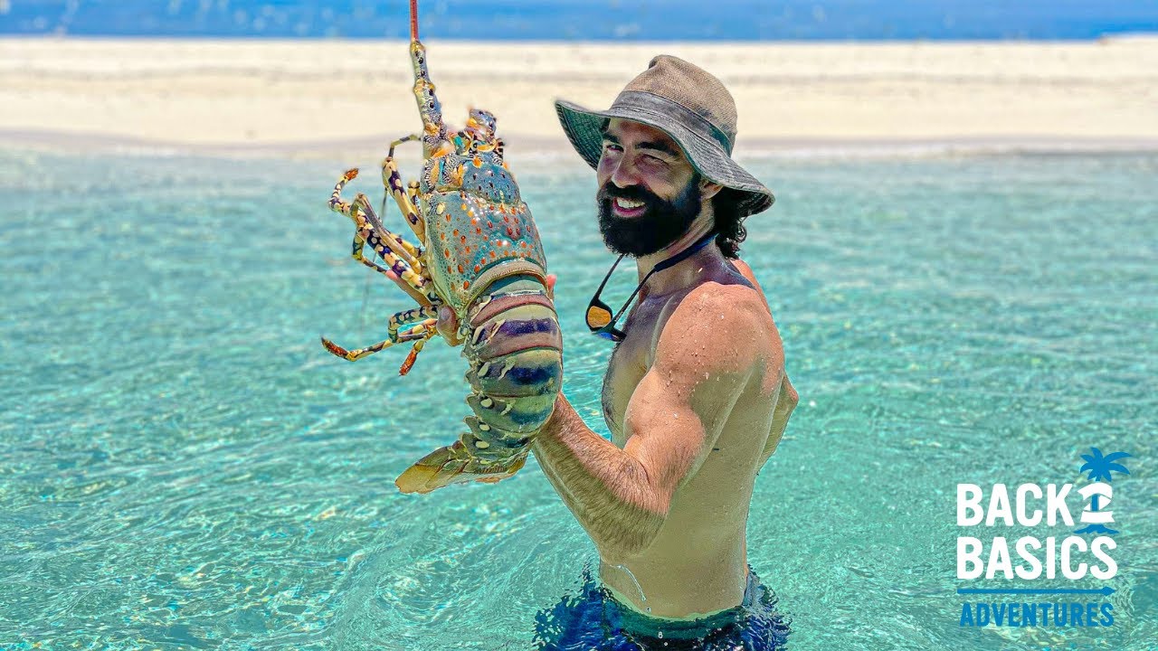 SOLO MISSION on the Great Barrier Reef 🏝 (Cray catch & cook)