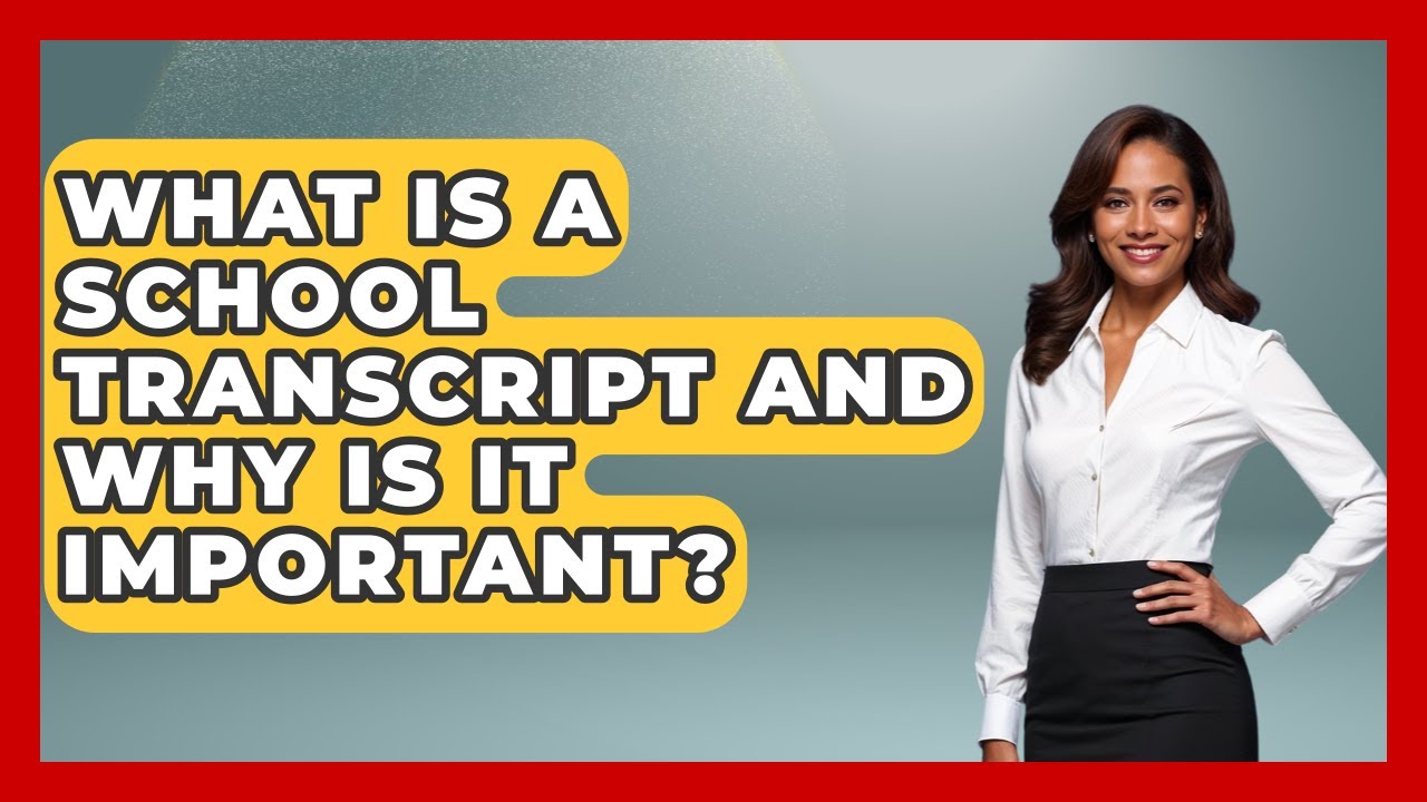 What Is A School Transcript And Why Is It Important? - Better Family Relationships