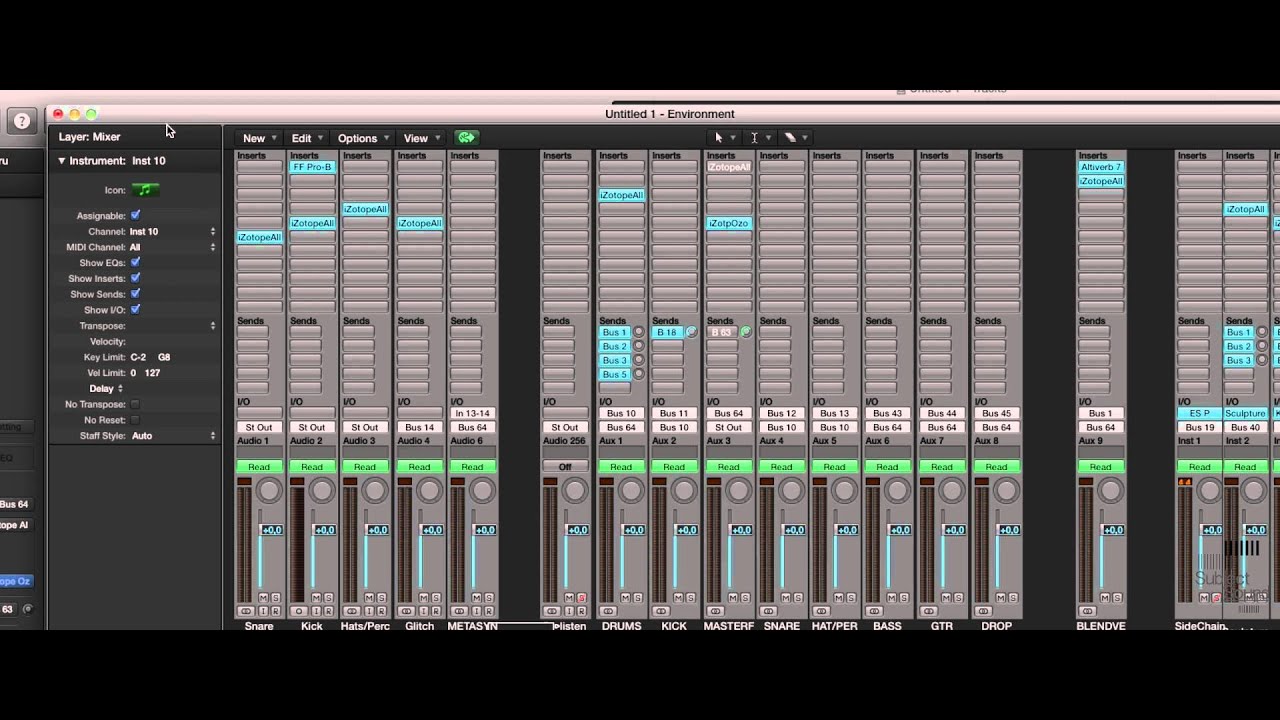 How To Tutorial - Logic and the IAC Driver - SubjectSound