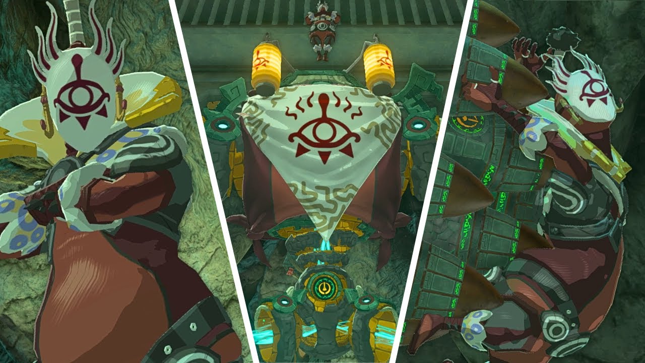 Zelda Tears of the Kingdom - All Master Kohga Boss Fights (NO DAMAGE) + Cutscenes