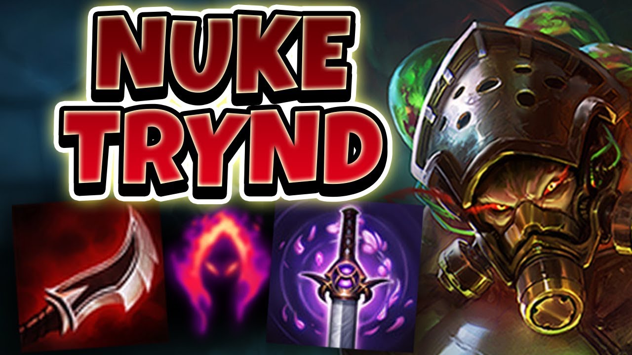 DARK HARVEST LETHALITY TRYNDAMERE! NUKE ENEMIES WITH 1 HIT AUTO!! - League of Legends Full Gameplay