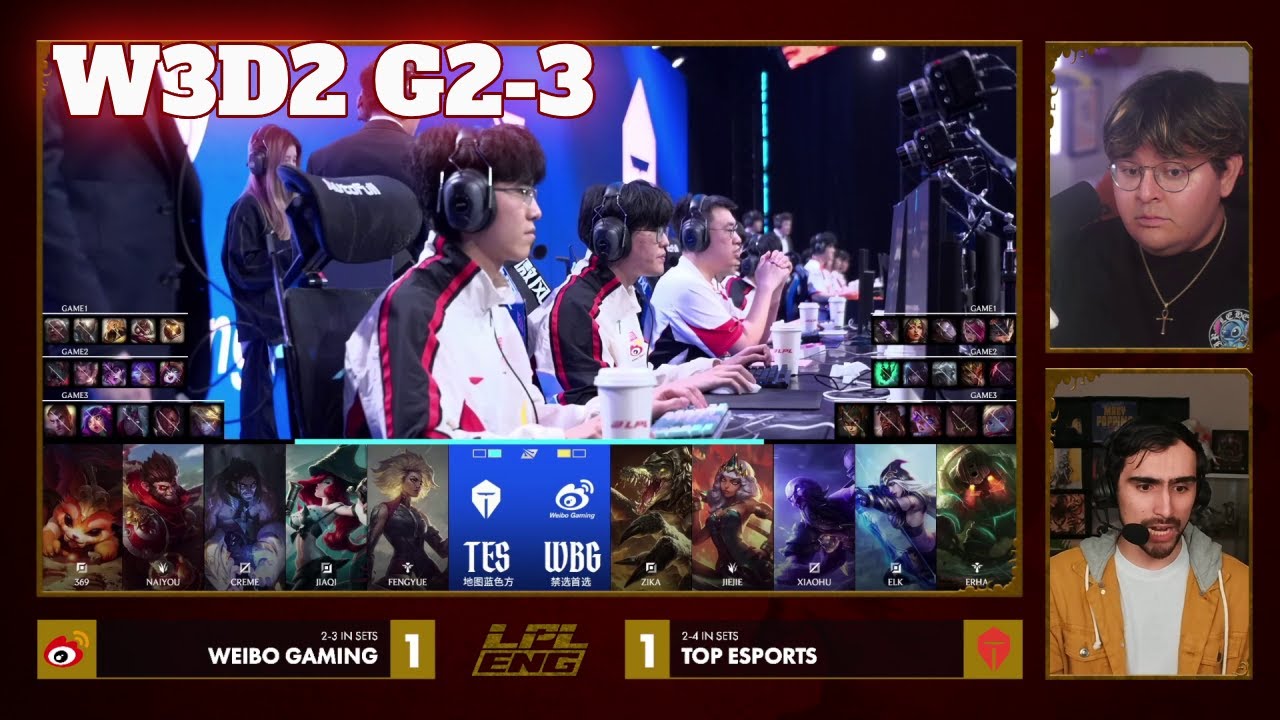 TES vs WBG - Game 3 | Week 3 Day 2 LPL Winter 2026 Split 1 | Top Esports vs Weibo Gaming G3 full