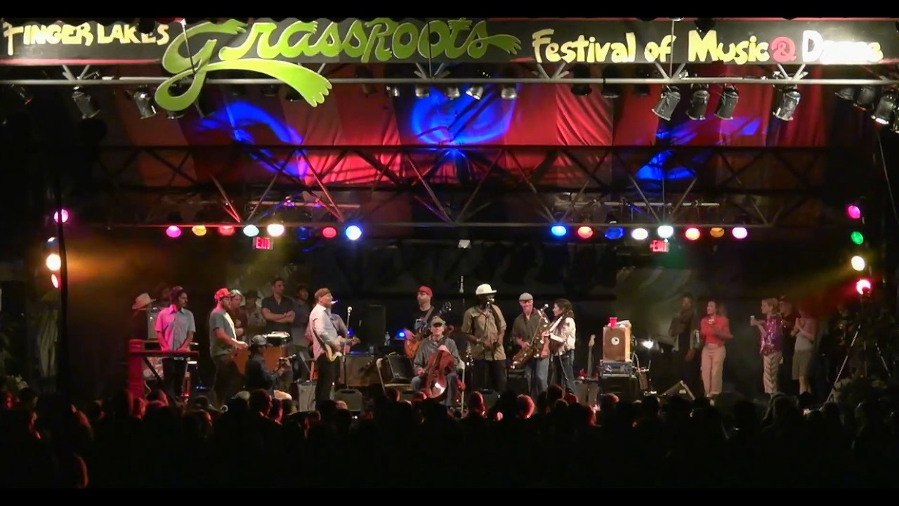 2025-07-20 Donna The Buffalo & Friends All Star Jam @ 33rd Annual Finger Lakes GrassRoots Festival
