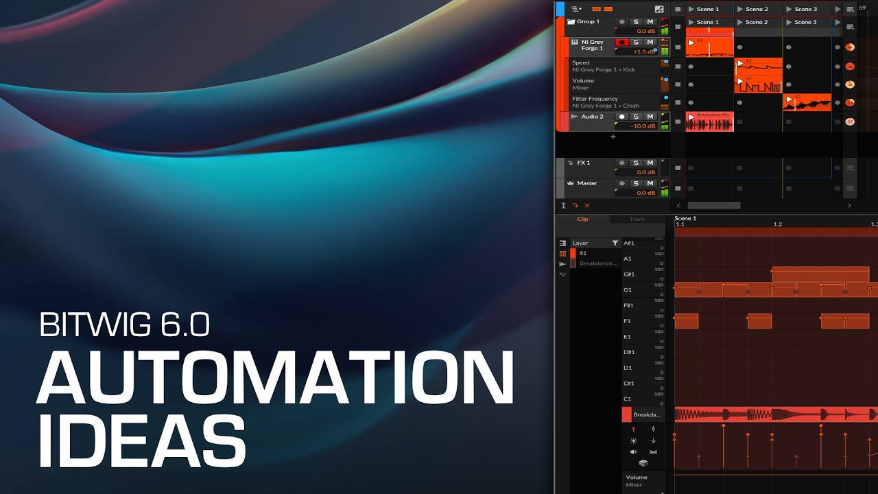 Bitwig 6.0 Automation is nuts...