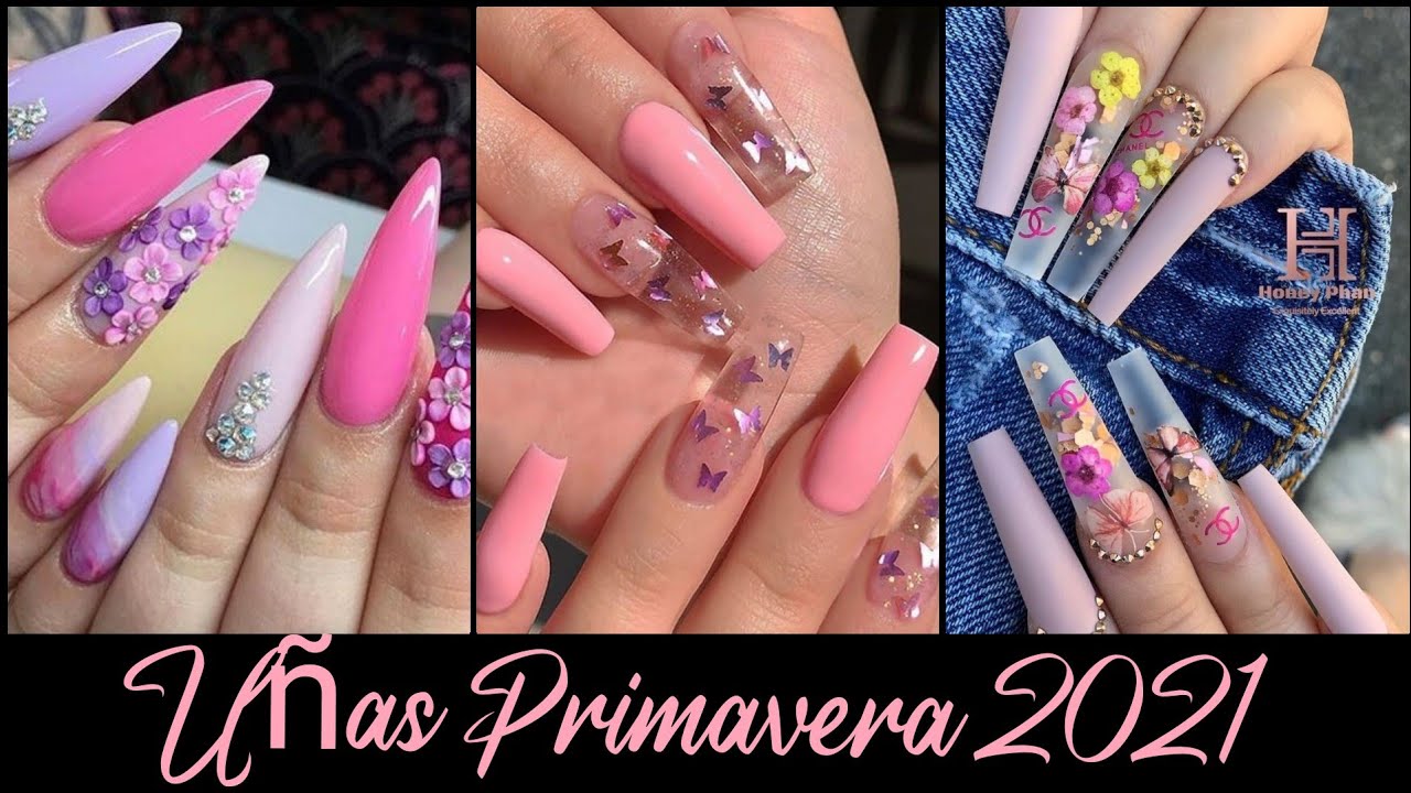 UÑAS PRIMAVERA 2021/Tendencias Primavera uñas 2021/ tendencia uñas Mayo2021/trends nail 2021