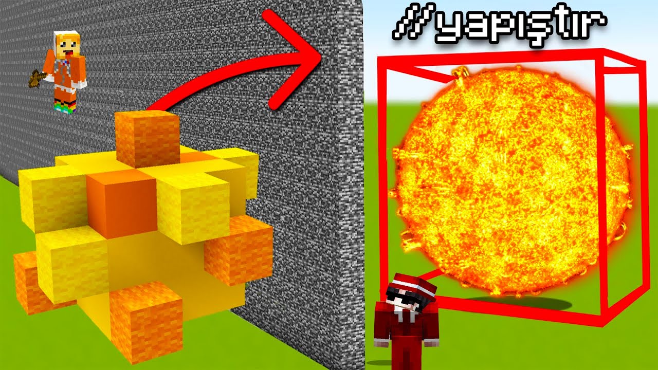 Neden Minecraft Yapı Kapışmasında /Yapıştır İle Trolledim?