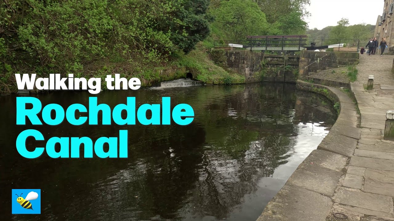 4K Walking the Rochdale Canal