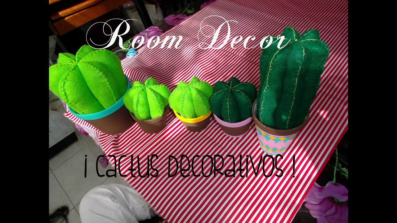 Room Decor | CACTUS DE FIELTRO DECORATIVOS | Uvalove ♥