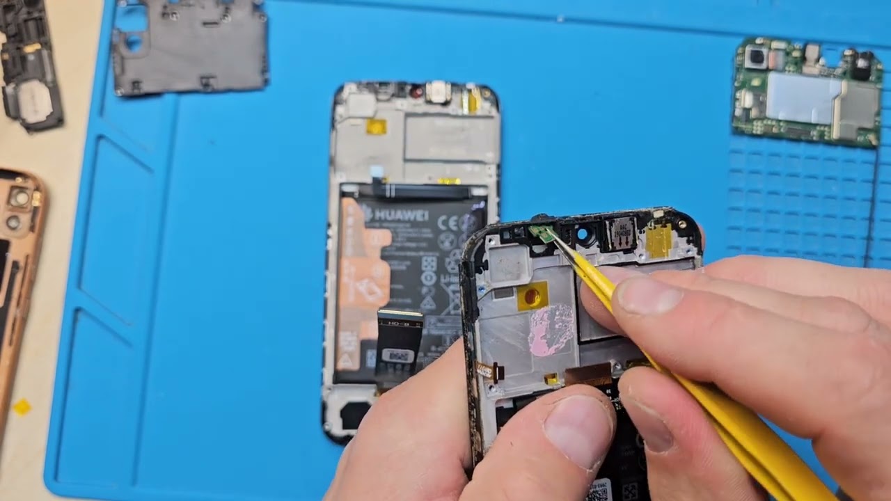 Huawei Y5 2019 Screen Replacement With Frame And Battery (Service Pack)