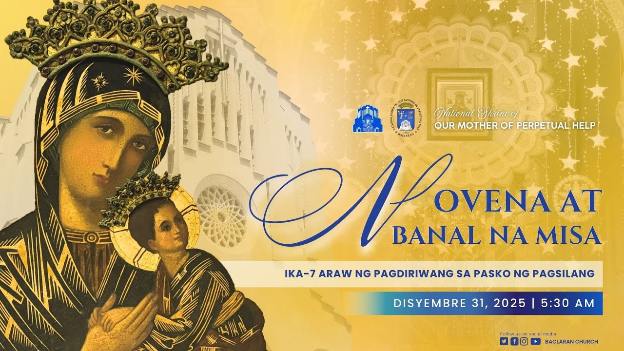 Baclaran Church: Ika-7 Araw ng Pagdiriwang sa Pasko ng Pagsilang