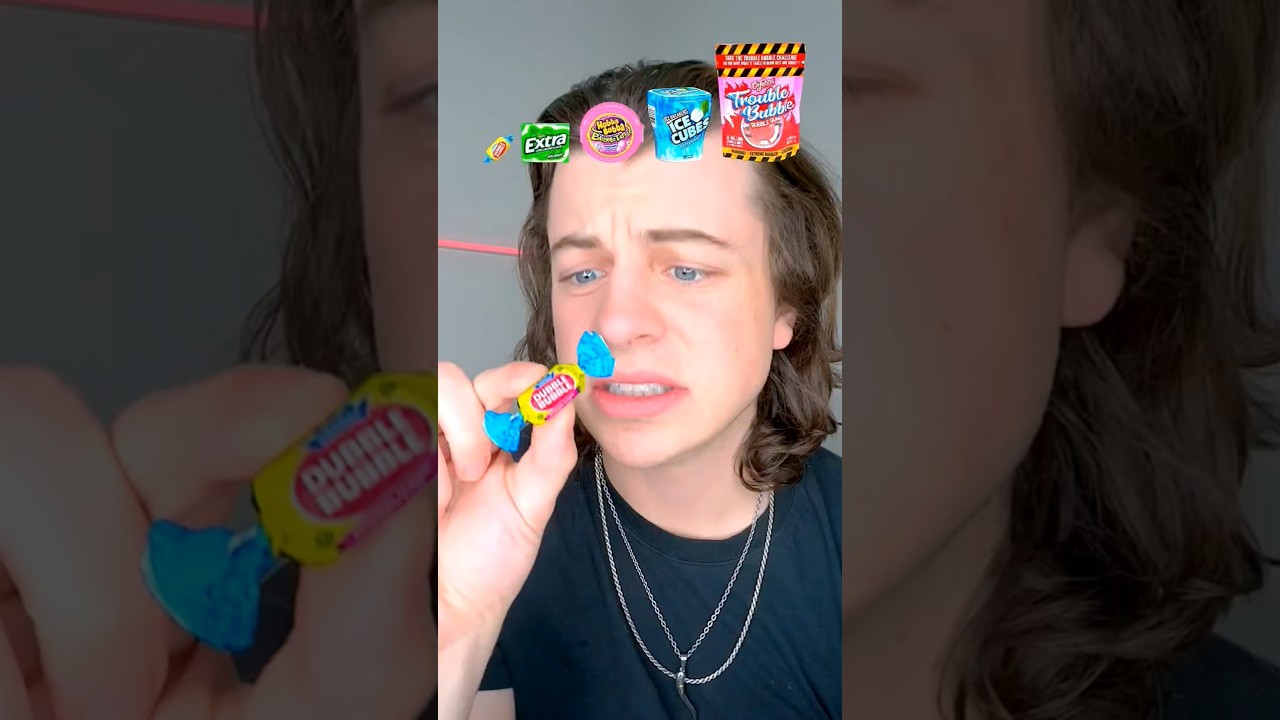 Маленькая, большая, гигантская жвачка!?🤪🥹
