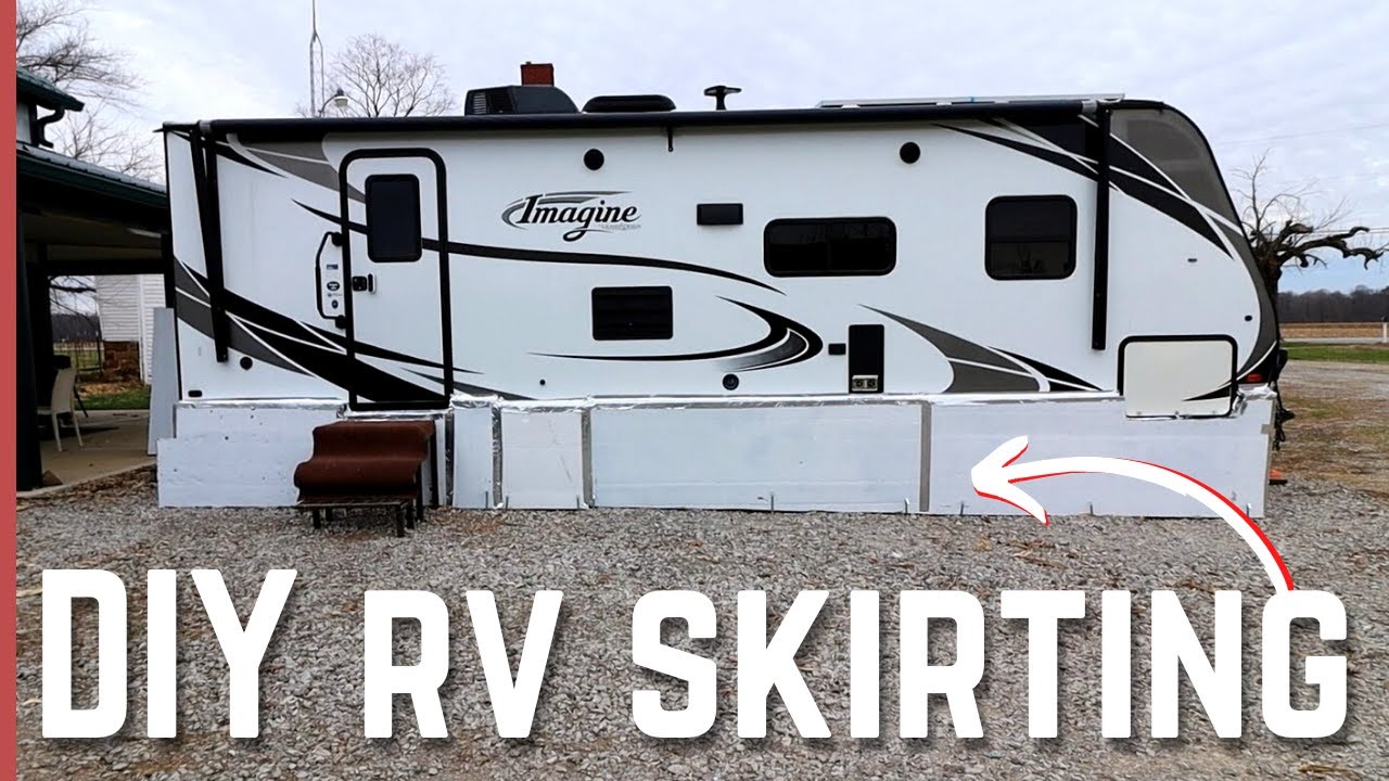 EASY DIY RV SKIRTING | (Full-time RV)