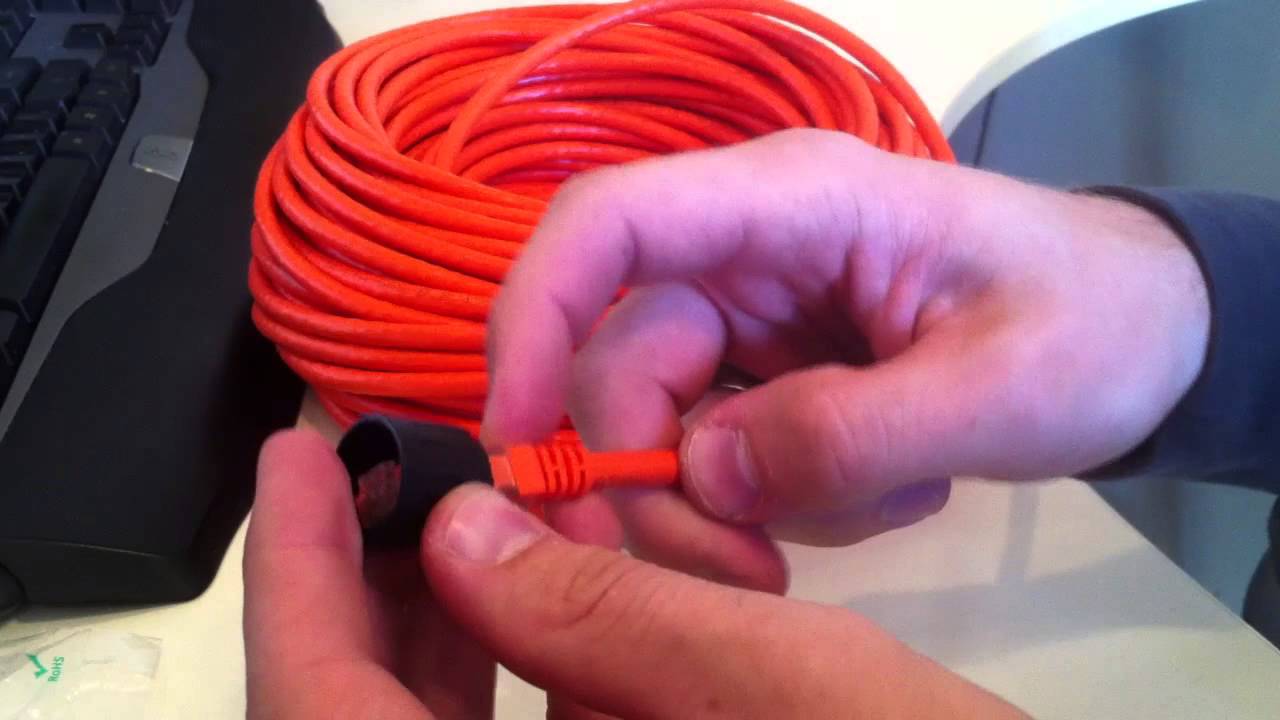 Behringer X32 - AES50 Digital Snake Cable Build - Разъём EtherCon
