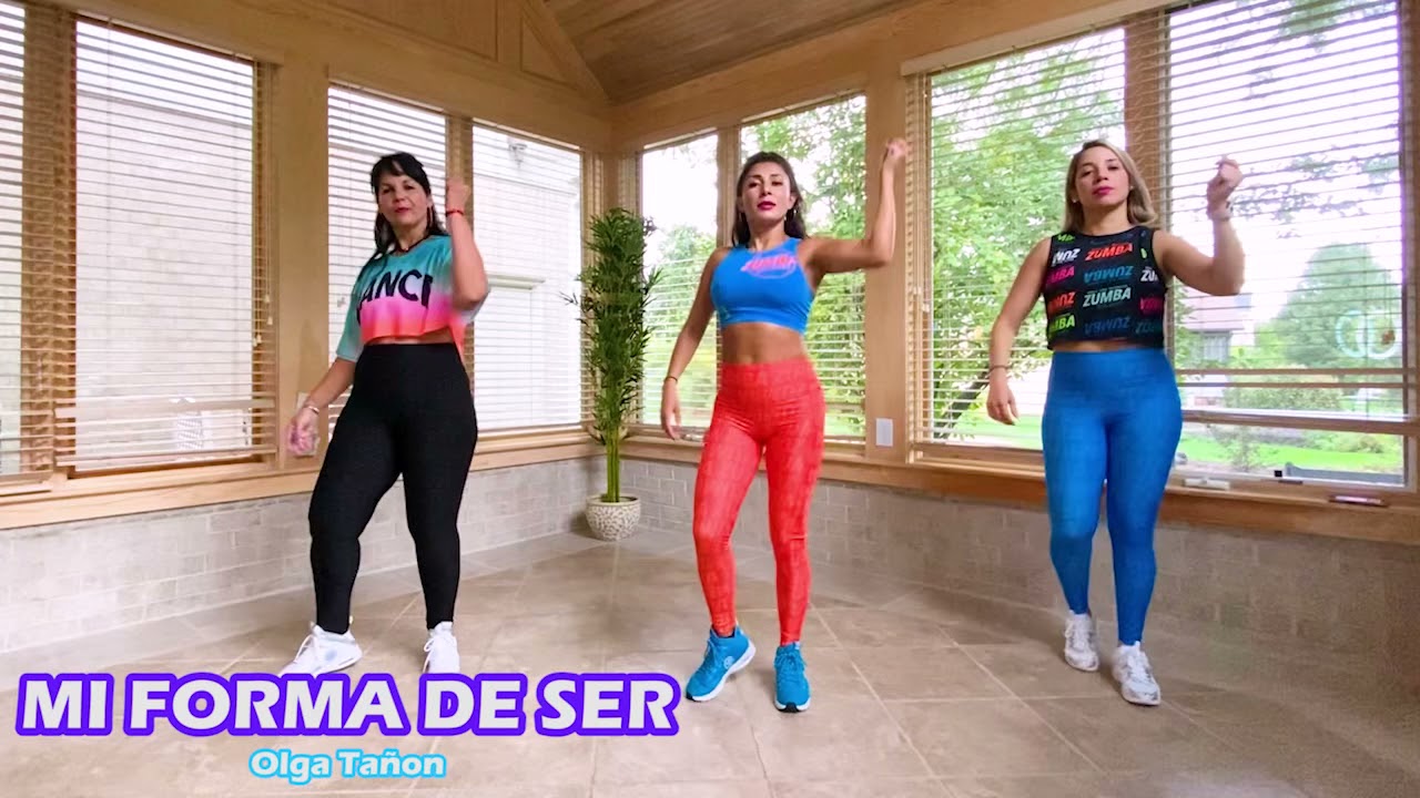 ZUMBA Choreo Mi Forma De Ser by Olga Tañon  #zumba #zincommunity