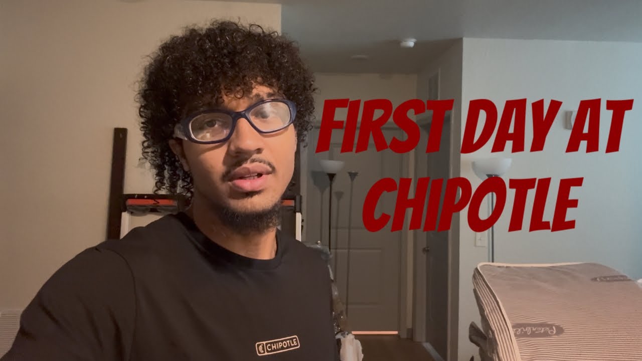 👉 My First Day Working at Chipotle! 