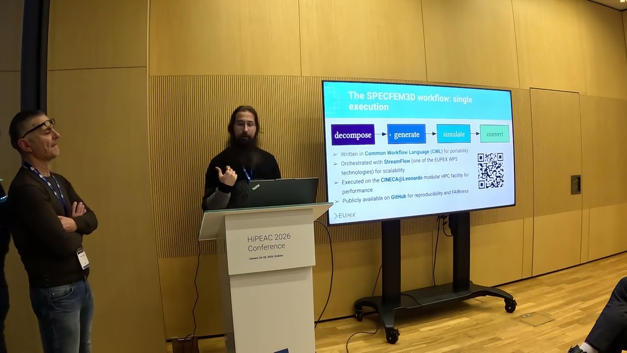 EUPEX Workshop - Embracing modular supercomputers with hybrid workflows: the SPECFEM3D