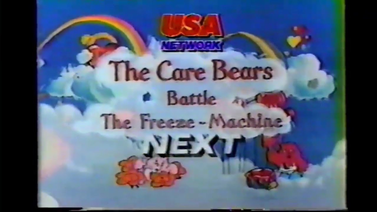 Care Bears Battle the Freeze Machine (1984) | Full USA Network Broadcast with Commercials
