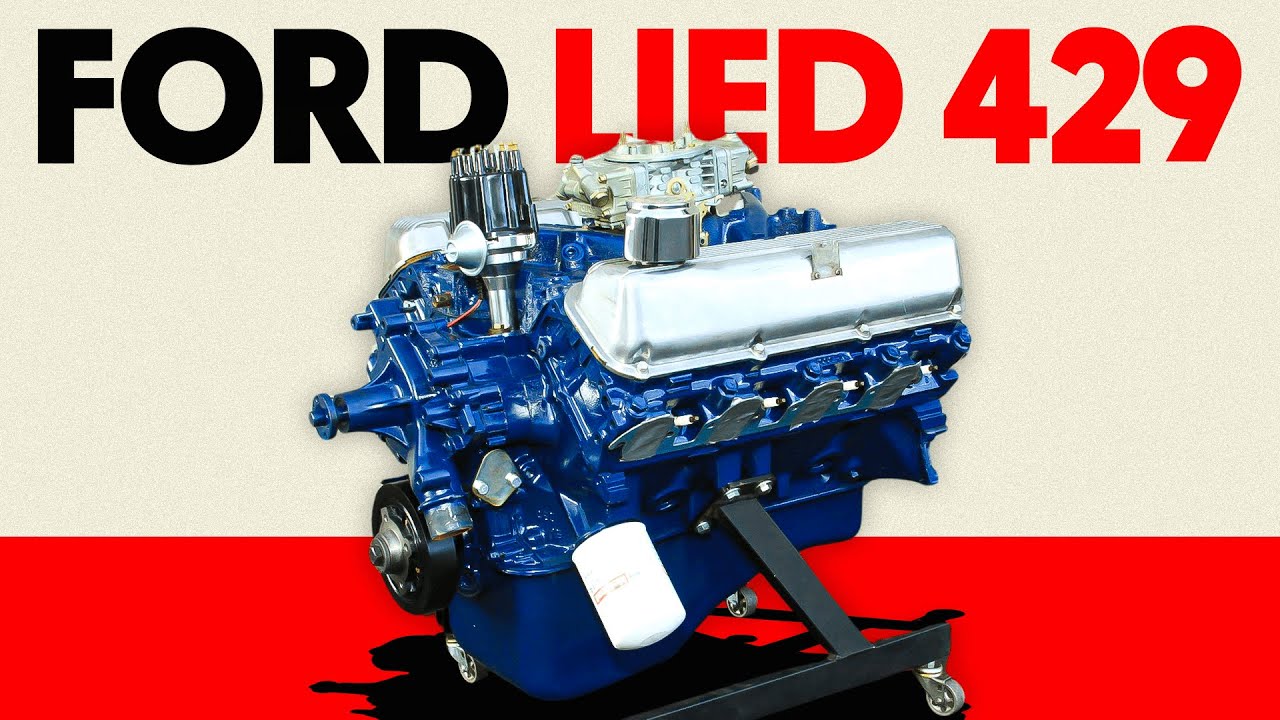 The Shocking Truth Behind Ford's Banned 429 Cobra Jet Engine!