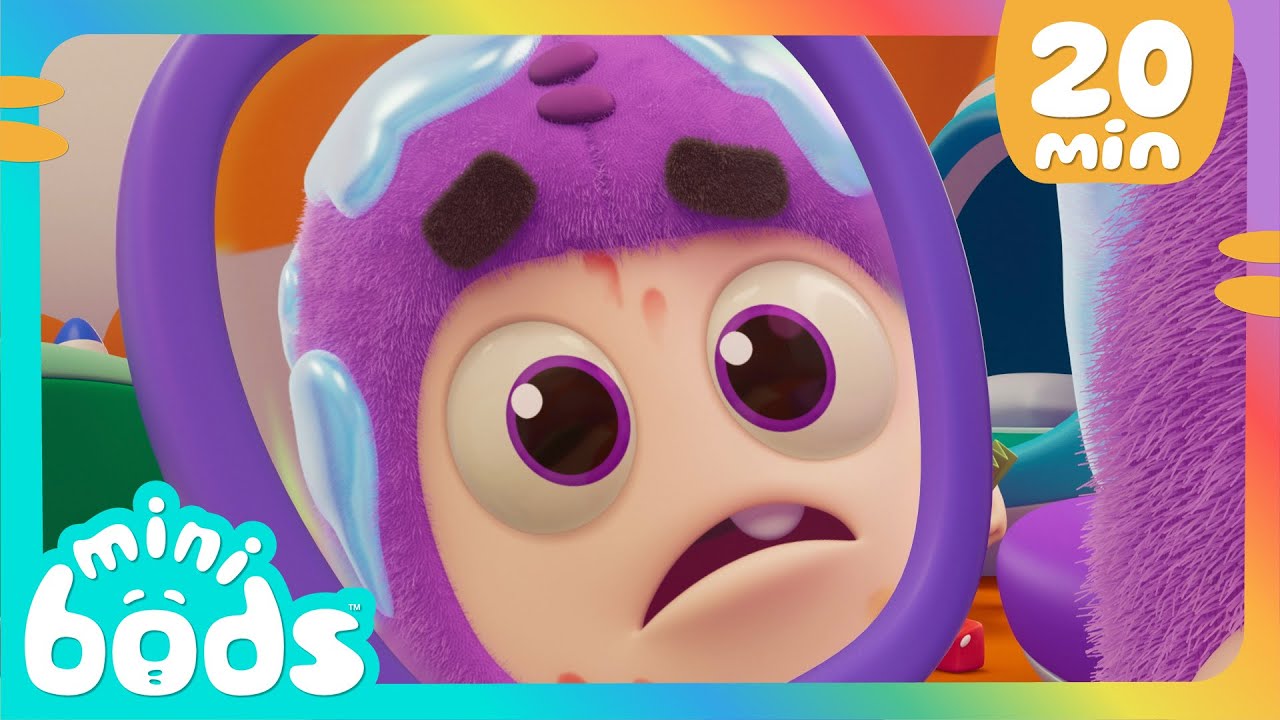 Sick Day Trick | Cartoni Animati 📺 | Video divertenti | MINIBODS | Oddbods Italia