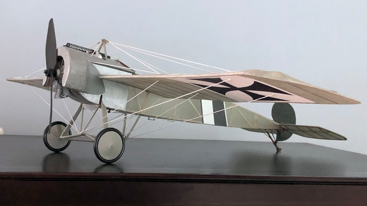 Build Log: RC Fokker Eindecker (20.34" Span)