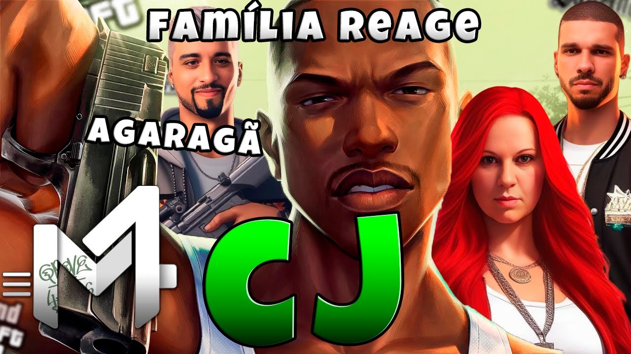 Família Reage | CJ (Grand Theft Auto) - San Andreas | M4rkim