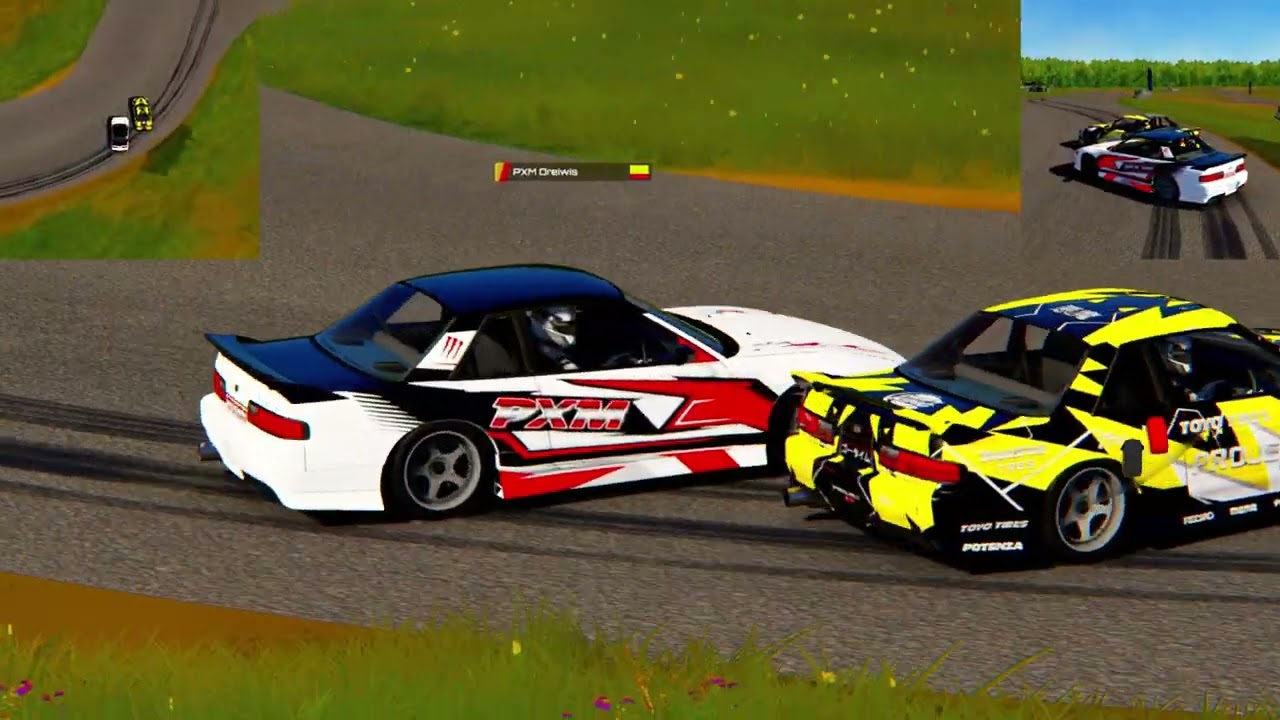 Limerock Drift Event | Tandem Practice with Bot