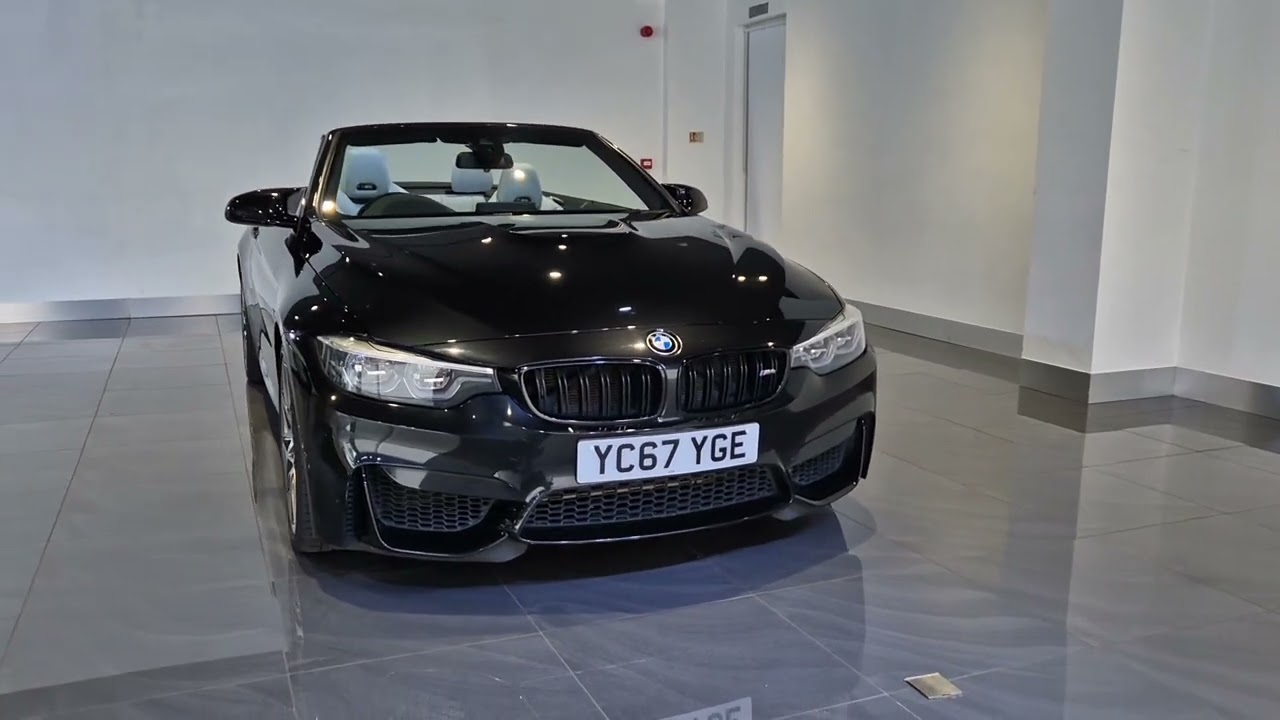 BMW M4 BiTurbo Competition Convertible finished in Black Sapphire Metallic