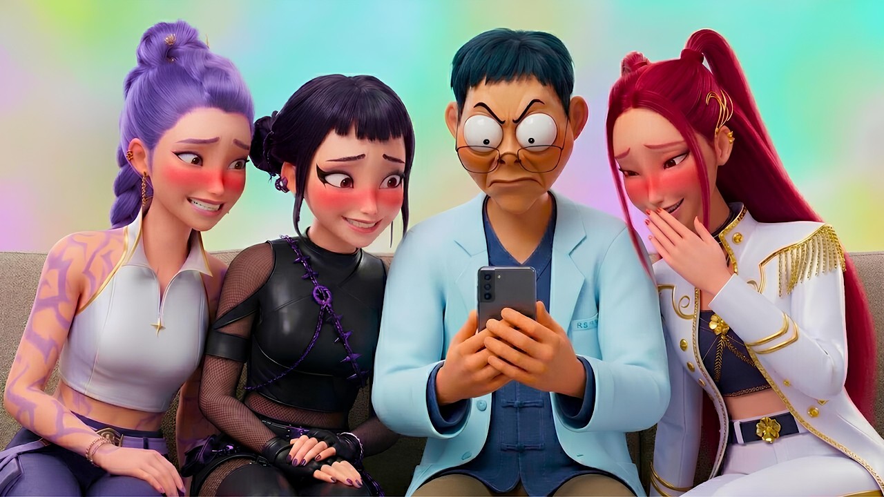 TOP 10 FUNNY REACTIONS🤣🤣🤣With Rumi Mira Zoey and Healer Han | HUNTRIX | KPOP Demon Hunters