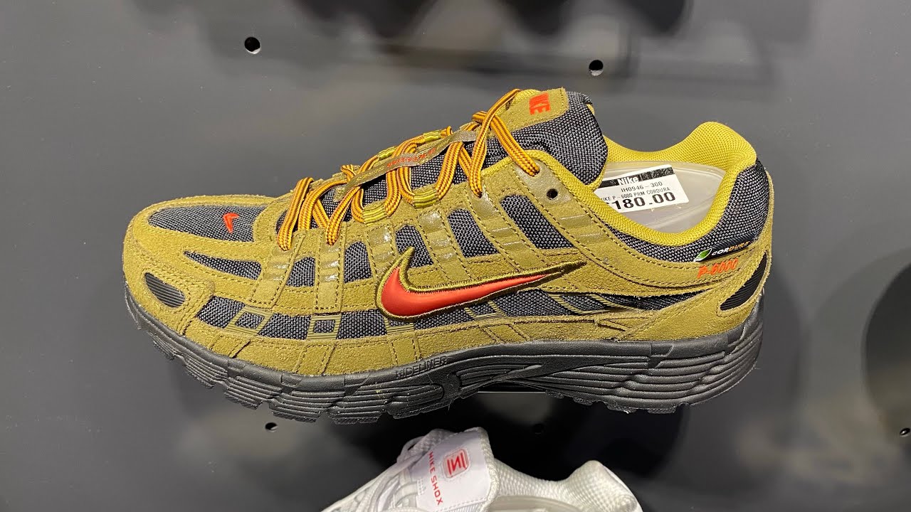 Nike P-6000 Premium CORDURA (Olive Flak/ Black/ Quantum Moss/ Picante Red) Style Code: IH0946-300