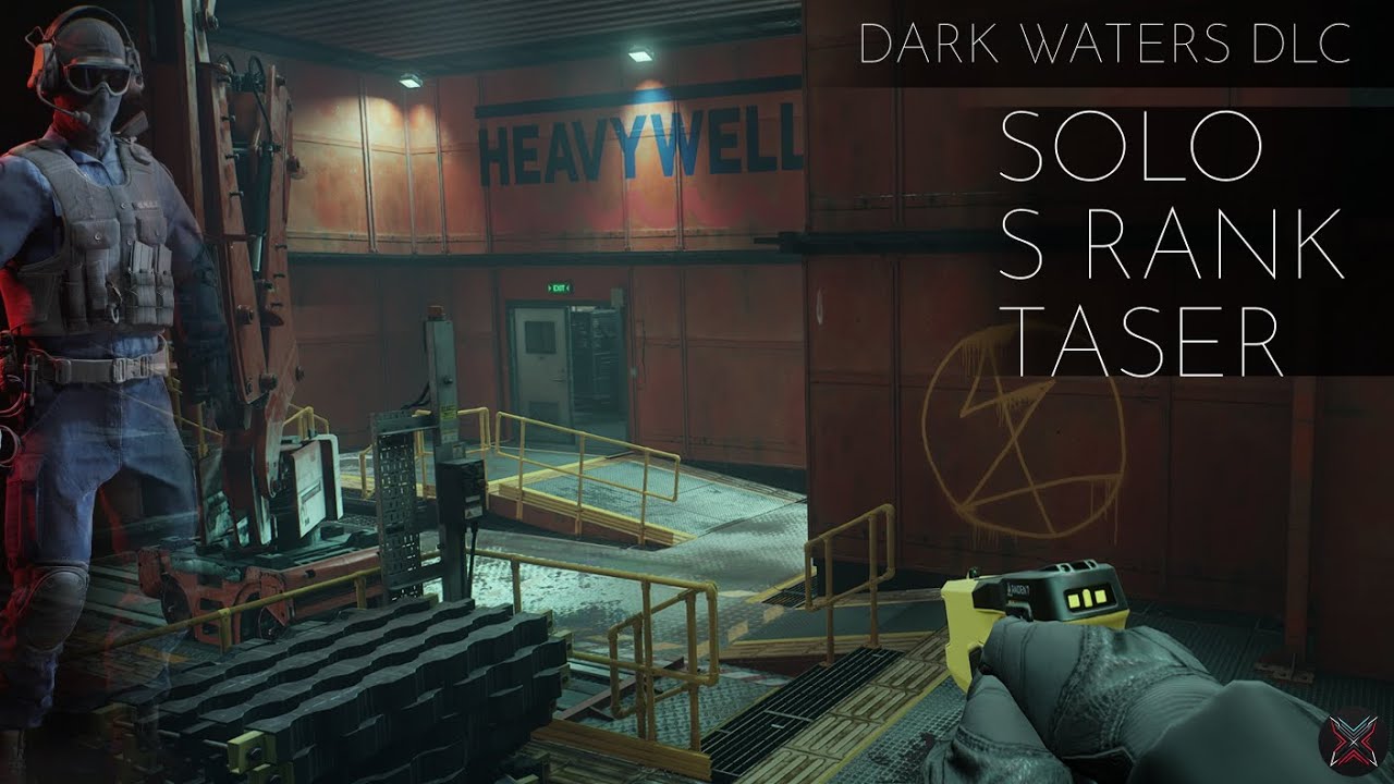 Ready Or Not | Dark Waters DLC | Heavywell A 101 Rig | Solo | S Rank | Taser | No Armor | 4K