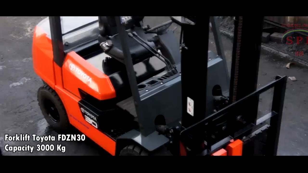 Forklift Toyota FDZN30 - Review Unit Recondition by SPL 88 Forklift