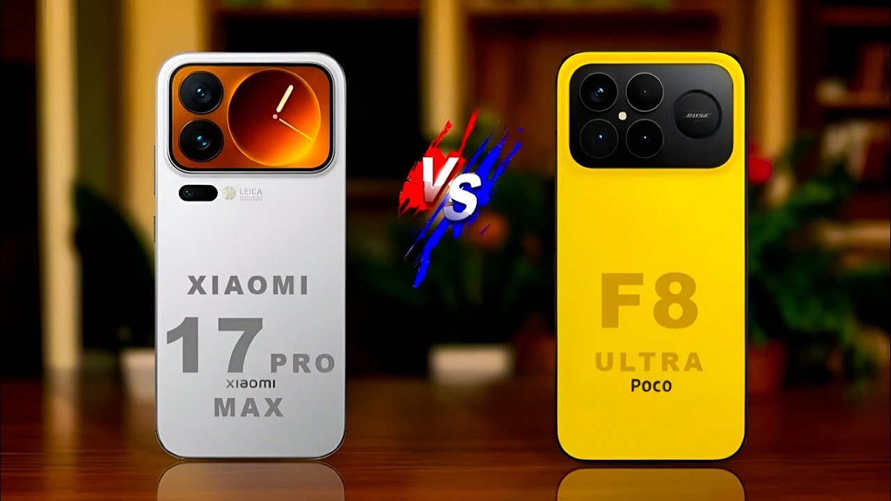 Xiaomi 17 Pro Max vs Poco F8 Ultra – Ultimate Flagship War! 🔥📱